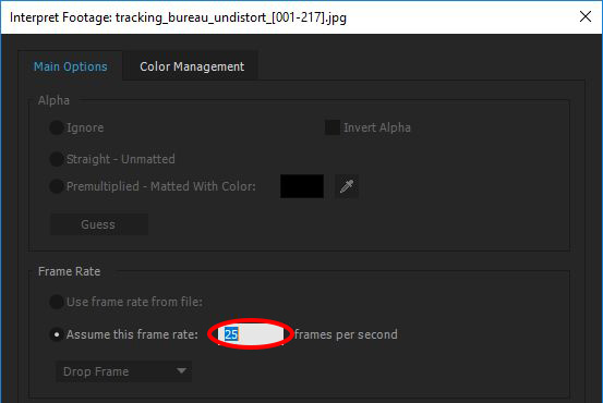 Interpréter métrage